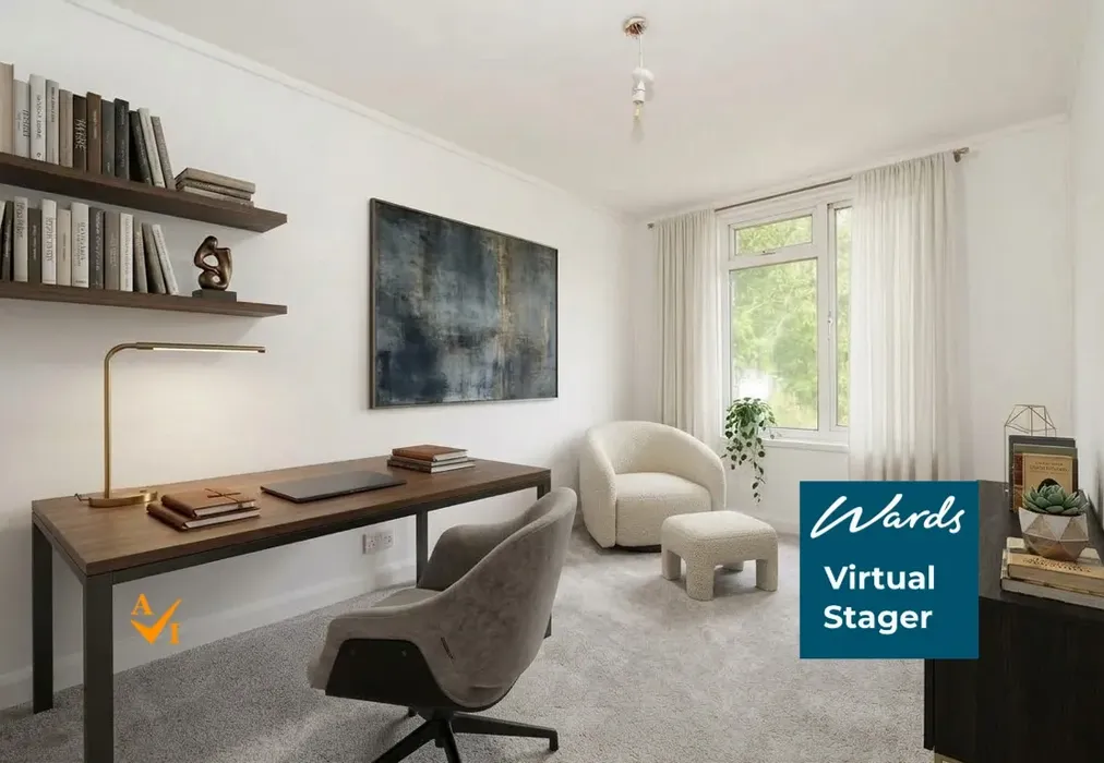 Bedroom 2 (Contemporary style) - Bicknor Road, Park Wood, Maidstone, Kent - Wards of Kent