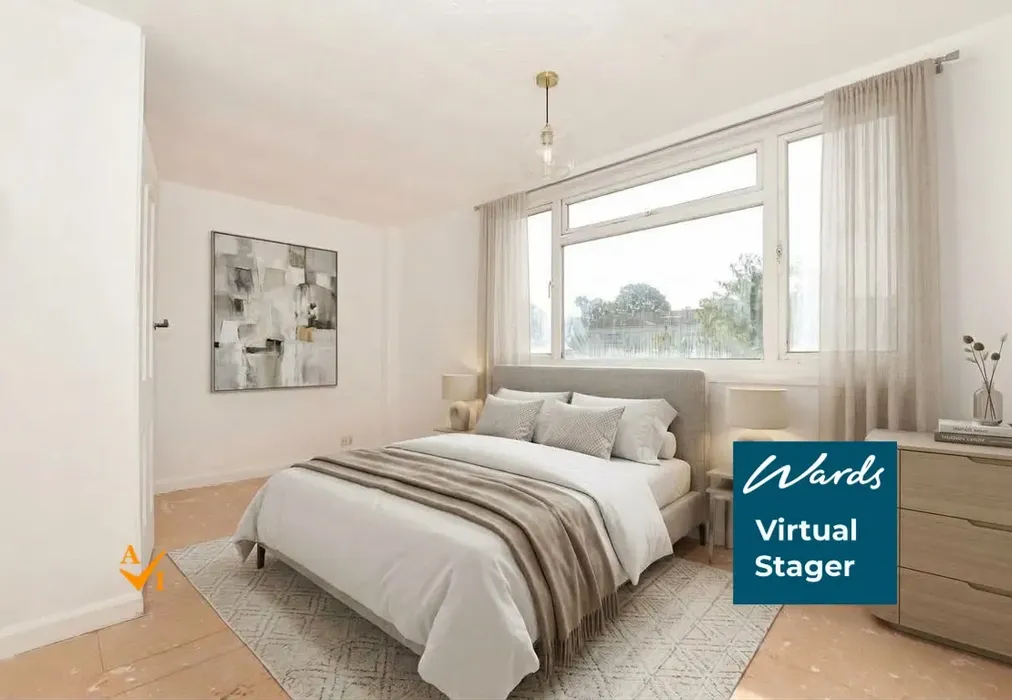 Bedroom 1 (Contemporary style) - Bicknor Road, Park Wood, Maidstone, Kent - Wards of Kent