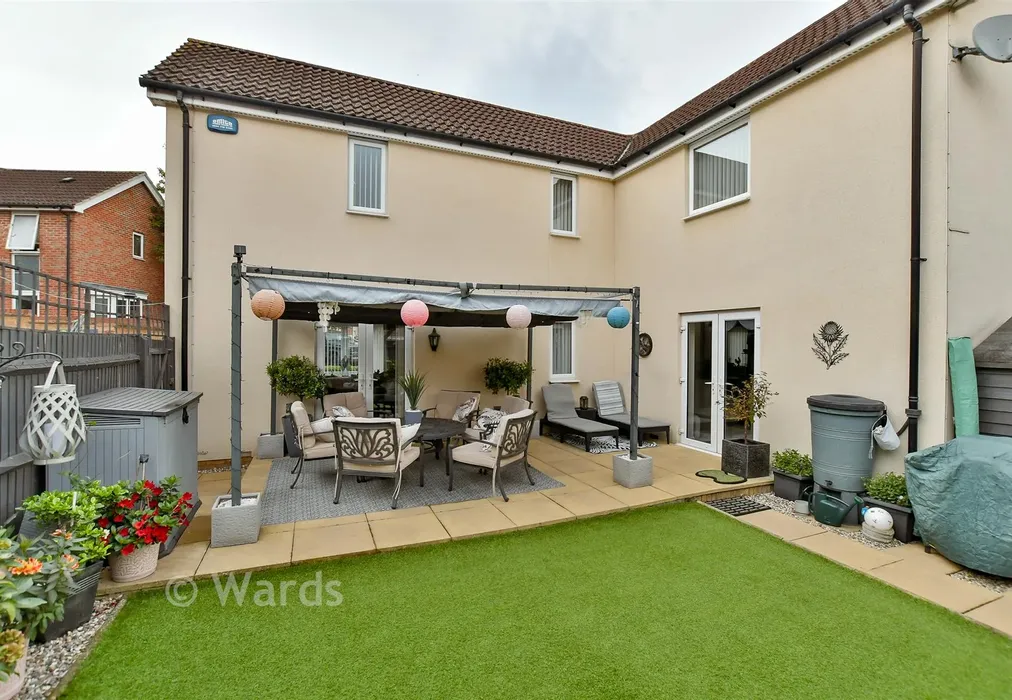 Rear Garden - Spinel Close, Sittingbourne, Kent - Wards of Kent