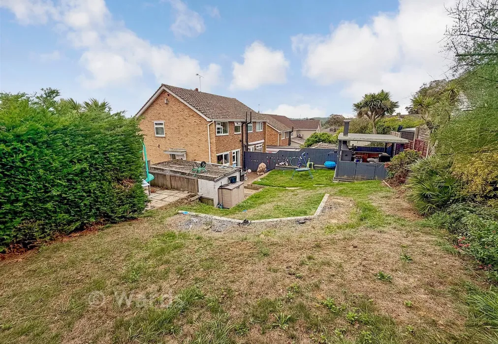 Rear Garden - Sleigh Road, Sturry, Canterbury, Kent - Wards of Kent