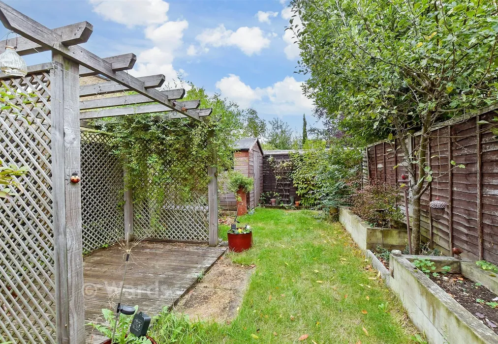 Rear Garden - Blacksmith Drive, Weavering, Maidstone, Kent - Wards of Kent