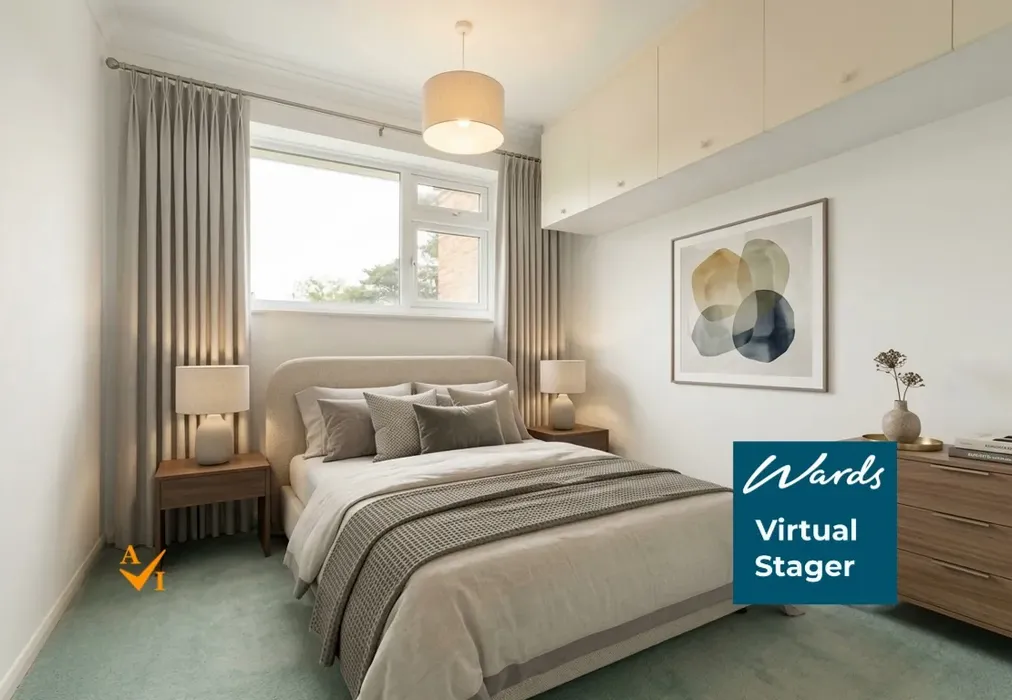Bedroom 2 (Contemporary style) - Lord Warden Avenue, Walmer, Deal, Kent - Wards of Kent
