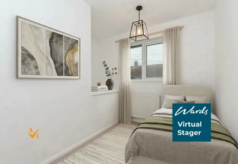 Bedroom 3 (Contemporary style) - Queensway, Lydd, Kent - Wards of Kent