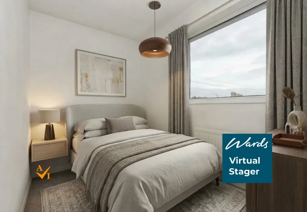 Bedroom 2 (Contemporary style) - Queensway, Lydd, Kent - Wards of Kent