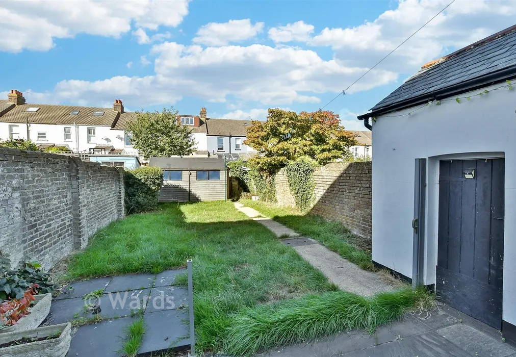 Rear Garden - Holmside, Gillingham, Kent - Wards of Kent