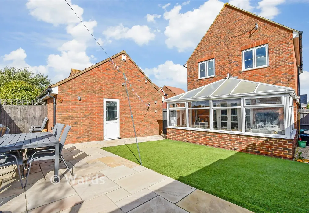 Rear Garden - Stocking Road, Broadstairs, Kent - Wards of Kent
