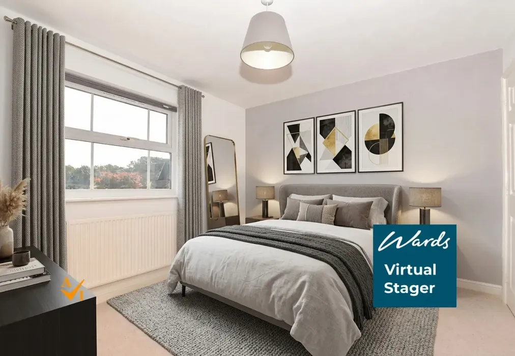 Bedroom 4 (Contemporary style) - Stirling Road, West Malling, Kent - Wards of Kent