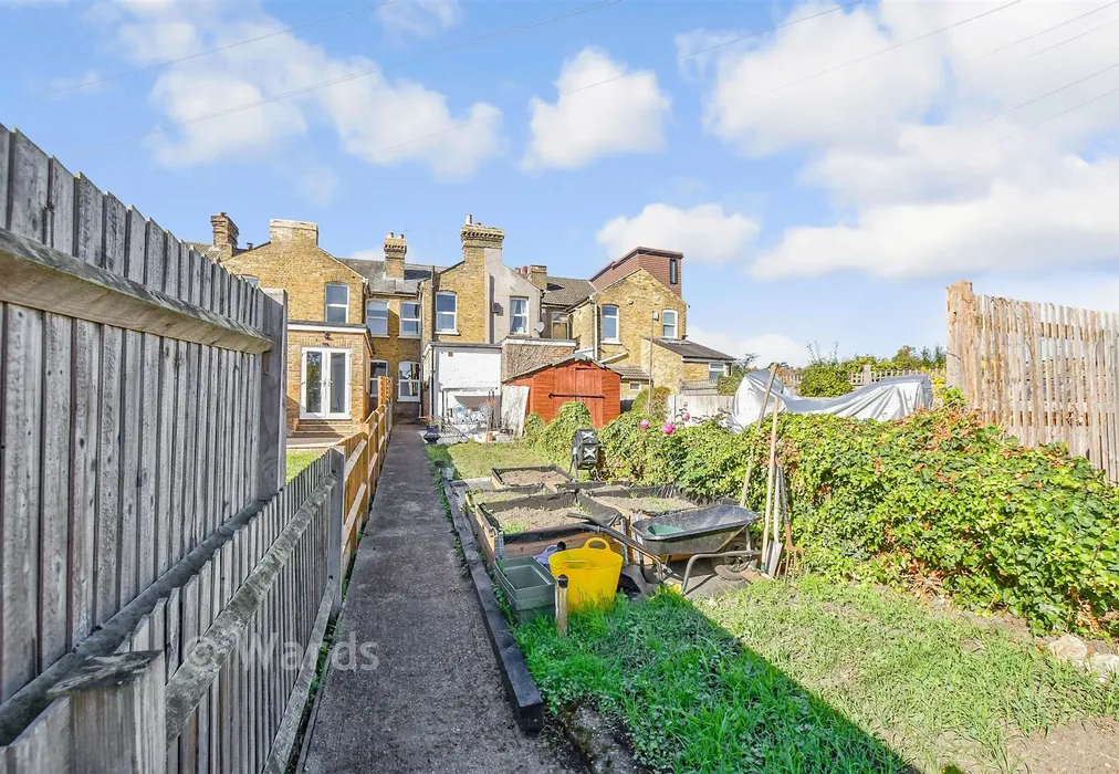Rear Garden - Victoria Street, Maidstone, Kent - Wards of Kent