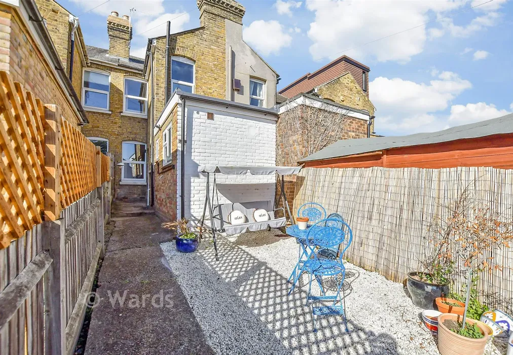 Rear Garden - Victoria Street, Maidstone, Kent - Wards of Kent