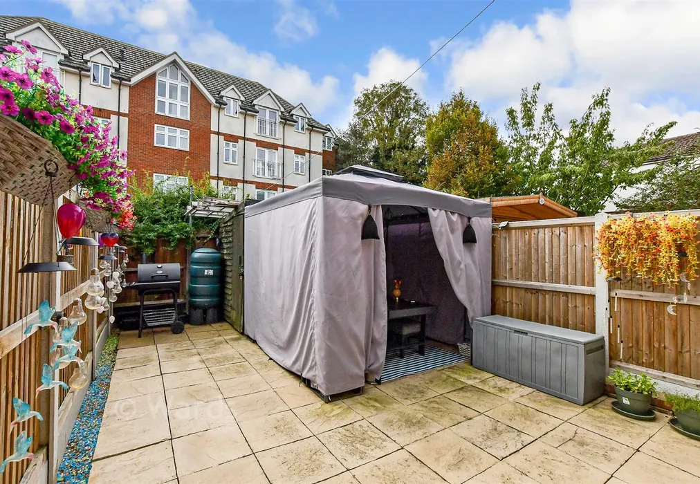 Rear Garden - Edith Road, Ramsgate, Kent - Wards of Kent