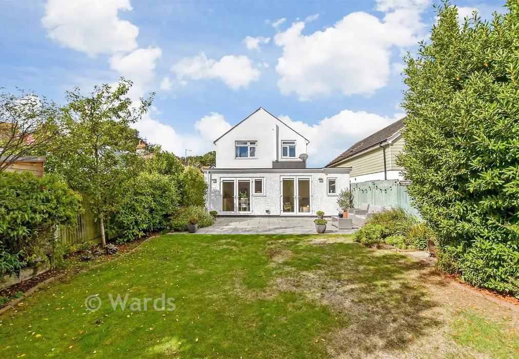 Rear Garden - St. John's Road, Swalecliffe, Kent - Wards of Kent
