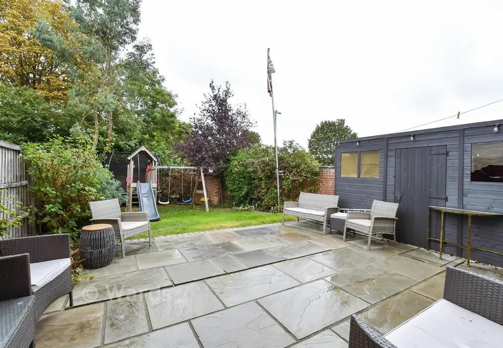 Rear Garden - Hook Road, Snodland, Kent - Wards of Kent