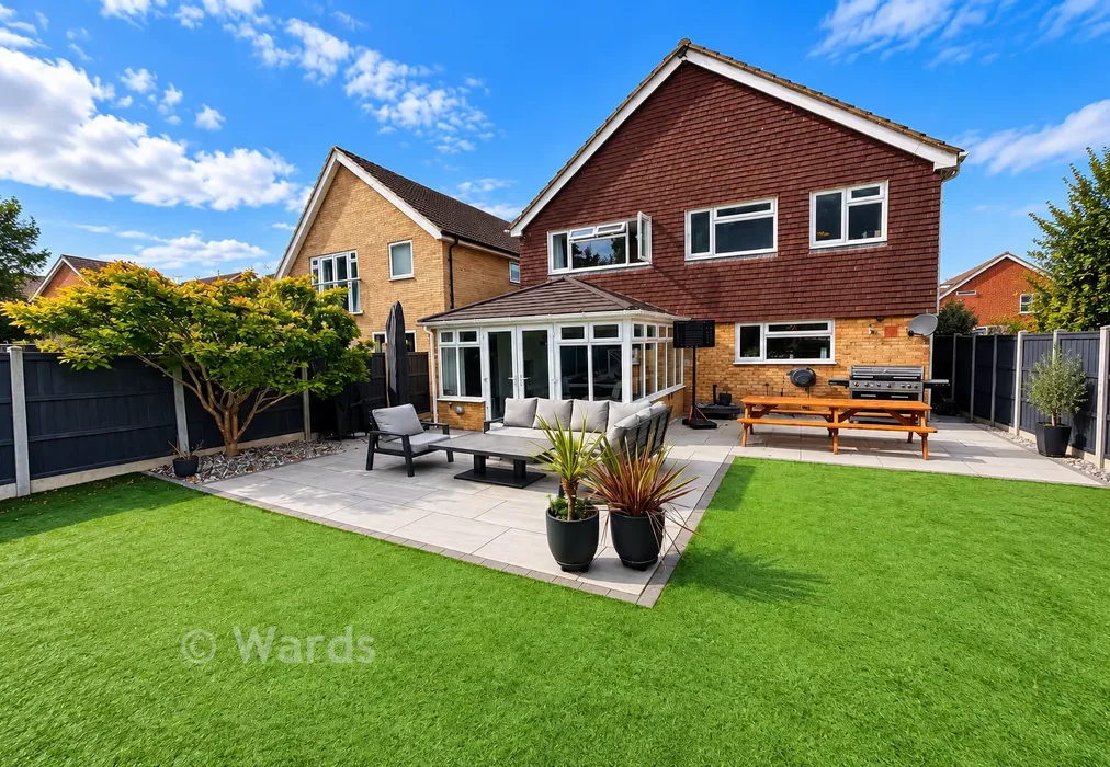 Rear Elevation - Leigh Avenue, Loose, Maidstone, Kent - Wards of Kent