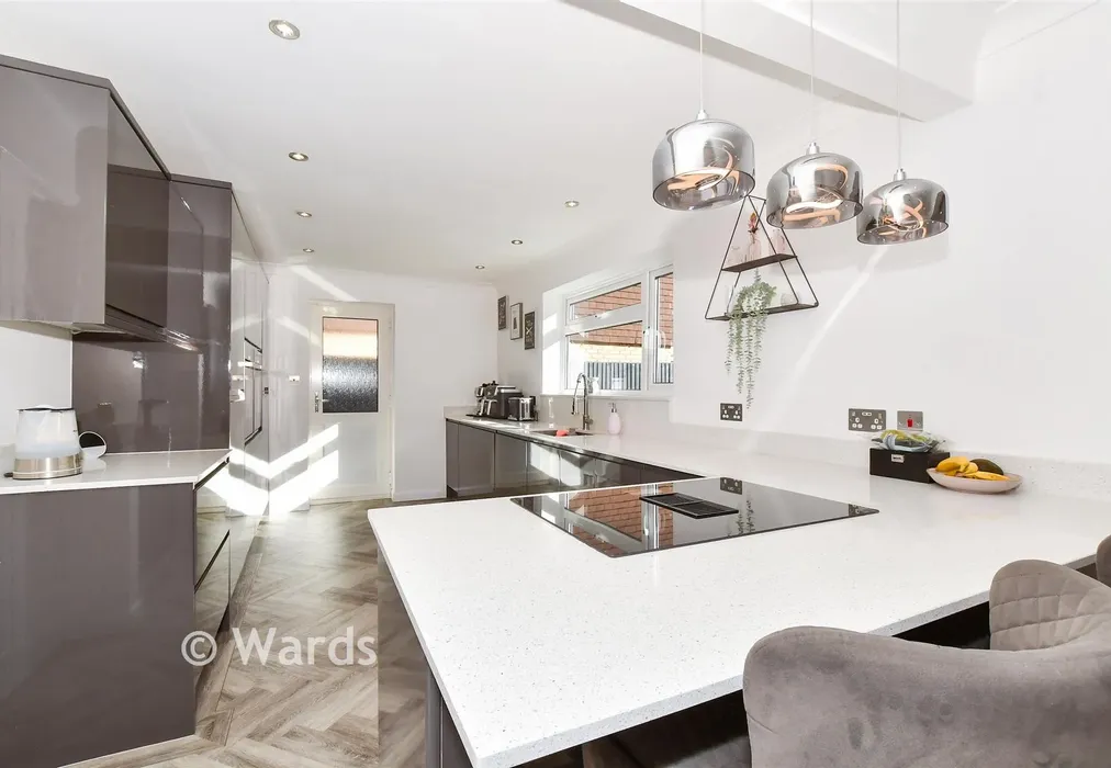 Kitchen - Leigh Avenue, Loose, Maidstone, Kent - Wards of Kent