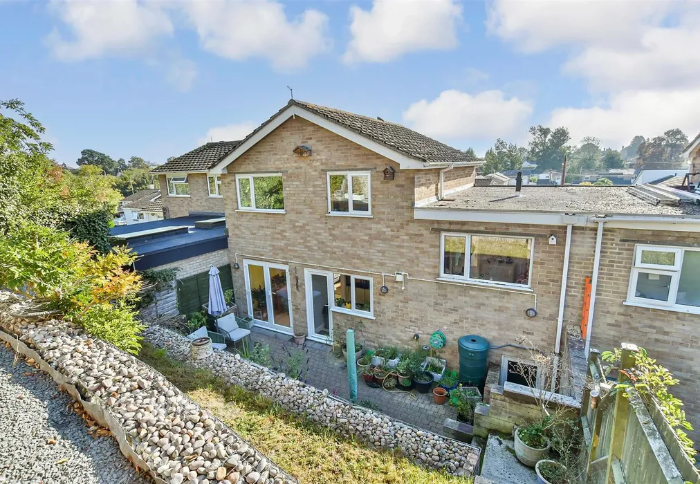 Rear Elevation - Stonebridge Way, Faversham, Kent - Wards of Kent