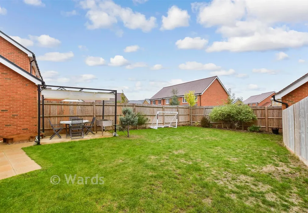 Rear Garden - Holdgate Road, Otham, Maidstone, Kent - Wards of Kent