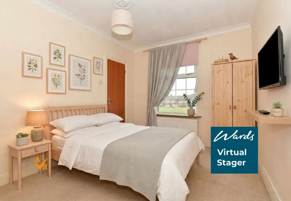 Bedroom 1 (Nordic style) - Victoria Avenue, Hythe, Kent - Wards of Kent