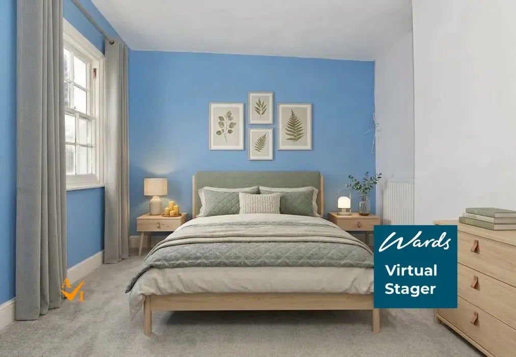 Bedroom 2 (Nordic style) - High Street, Wingham, Canterbury, Kent - Wards of Kent
