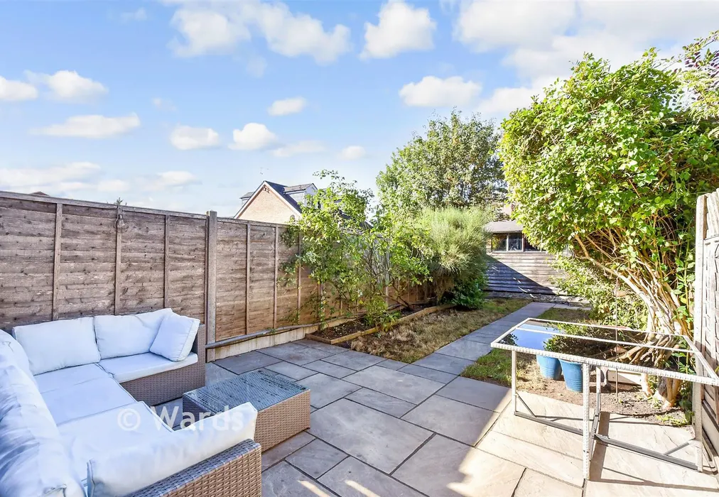 Rear Garden - May Street, Snodland, Kent - Wards of Kent