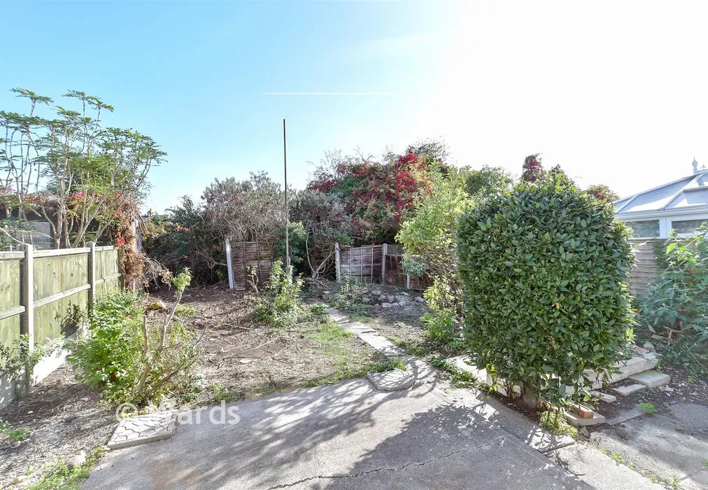 Rear Garden - Cromwell Road, Whitstable, Kent - Wards of Kent