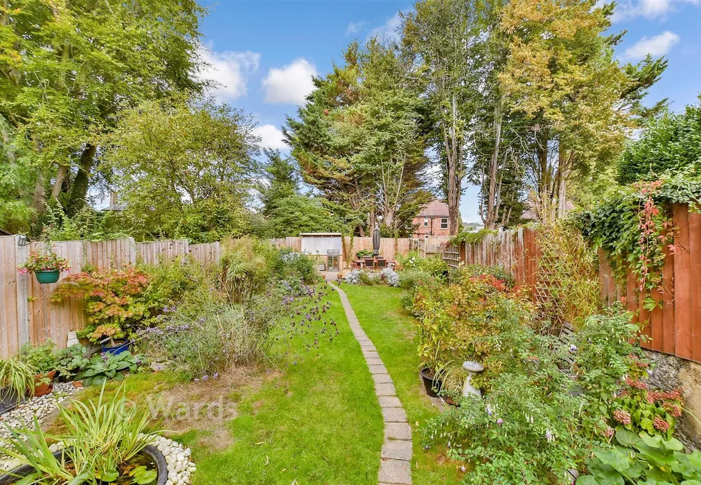 Rear Garden - King Edward Road, Maidstone, Kent - Wards of Kent