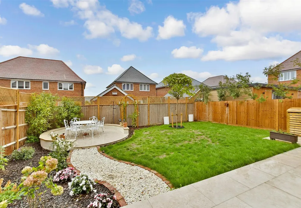 Rear Garden - Chailey Drive, Rainham, Gillingham, Kent - Wards of Kent