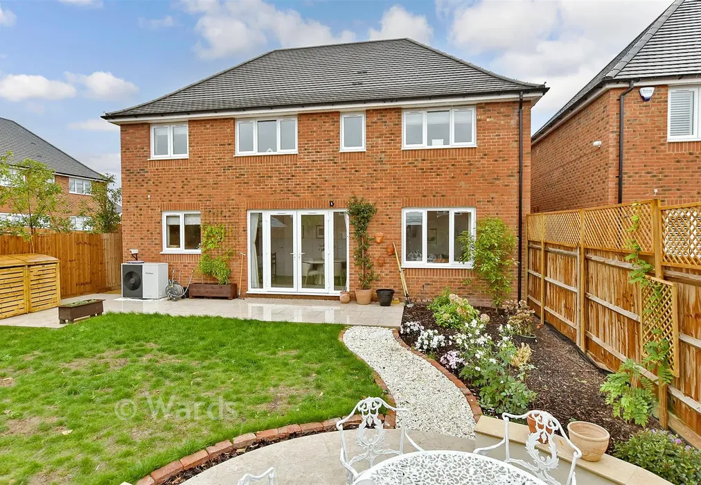Rear Elevation - Chailey Drive, Rainham, Gillingham, Kent - Wards of Kent
