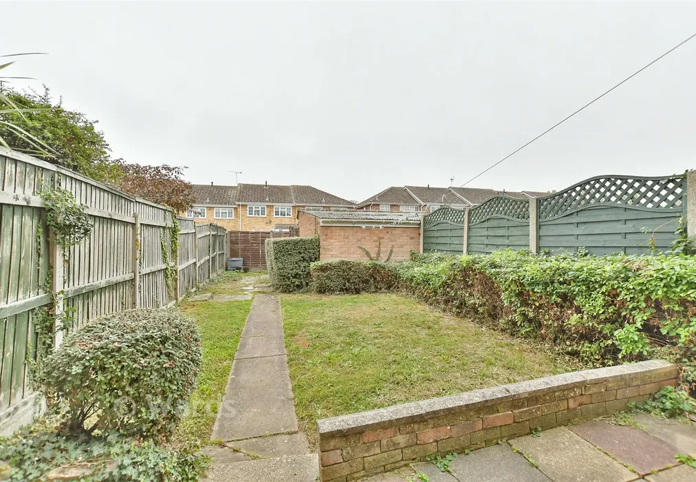 Rear Garden - Collingwood Walk, Sittingbourne, Kent - Wards of Kent