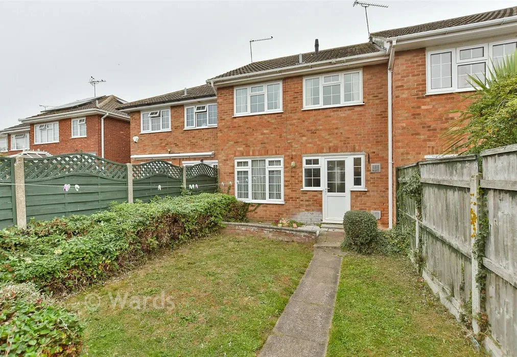 Rear Elevation - Collingwood Walk, Sittingbourne, Kent - Wards of Kent