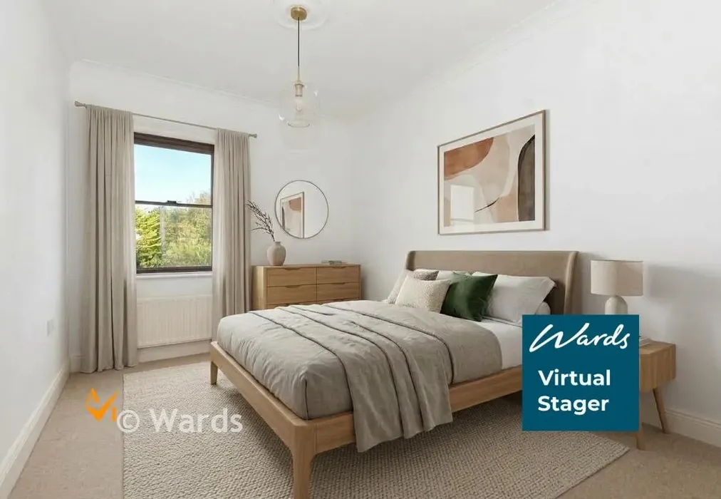 Bedroom 2 (Contemporary style) - South Road, Hythe, Kent - Wards of Kent
