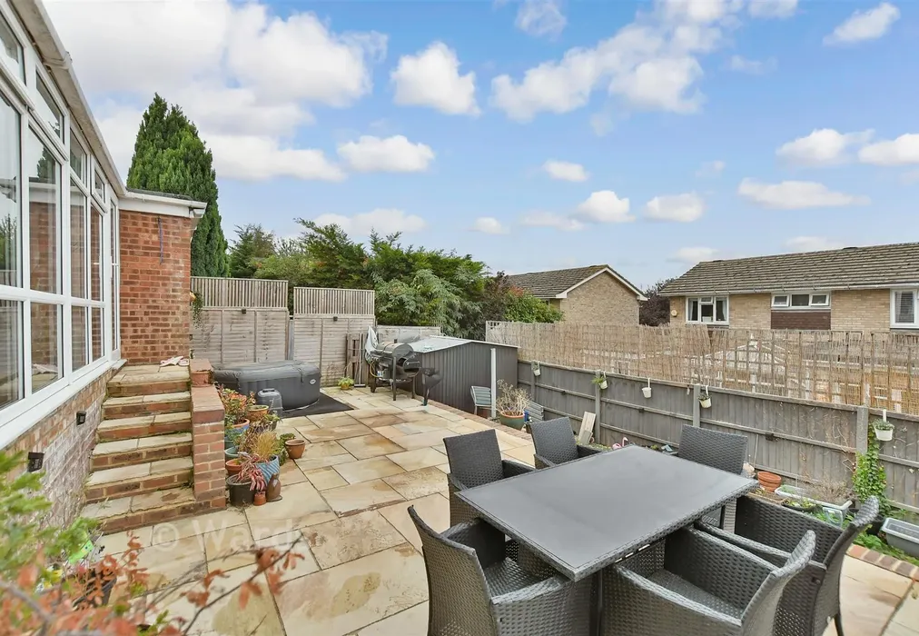 Rear Garden - Peregrine Drive, Sittingbourne, Kent - Wards of Kent
