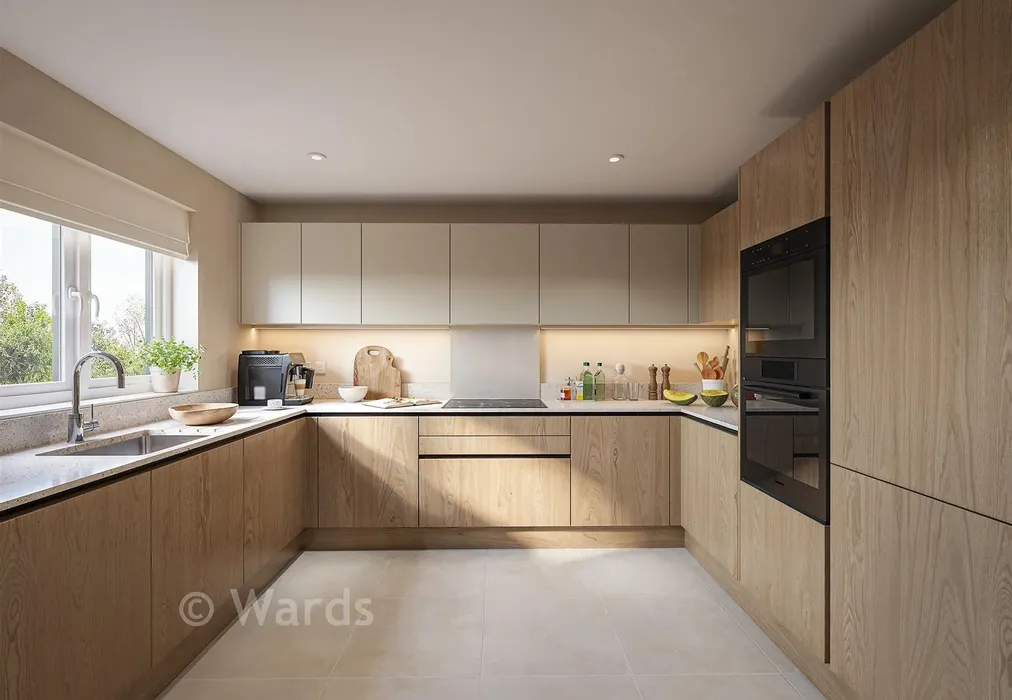 Kitchen - Top Dartford Road, Swanley, Kent - Wards of Kent