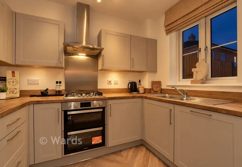 Kitchen - Richmond Park, Whitfield, Kent - Wards of Kent