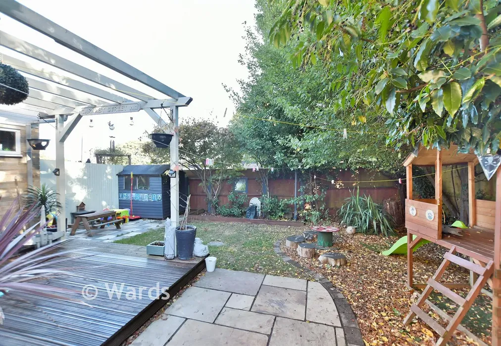 Rear Garden - Conifer Drive, Chatham, Kent - Wards of Kent
