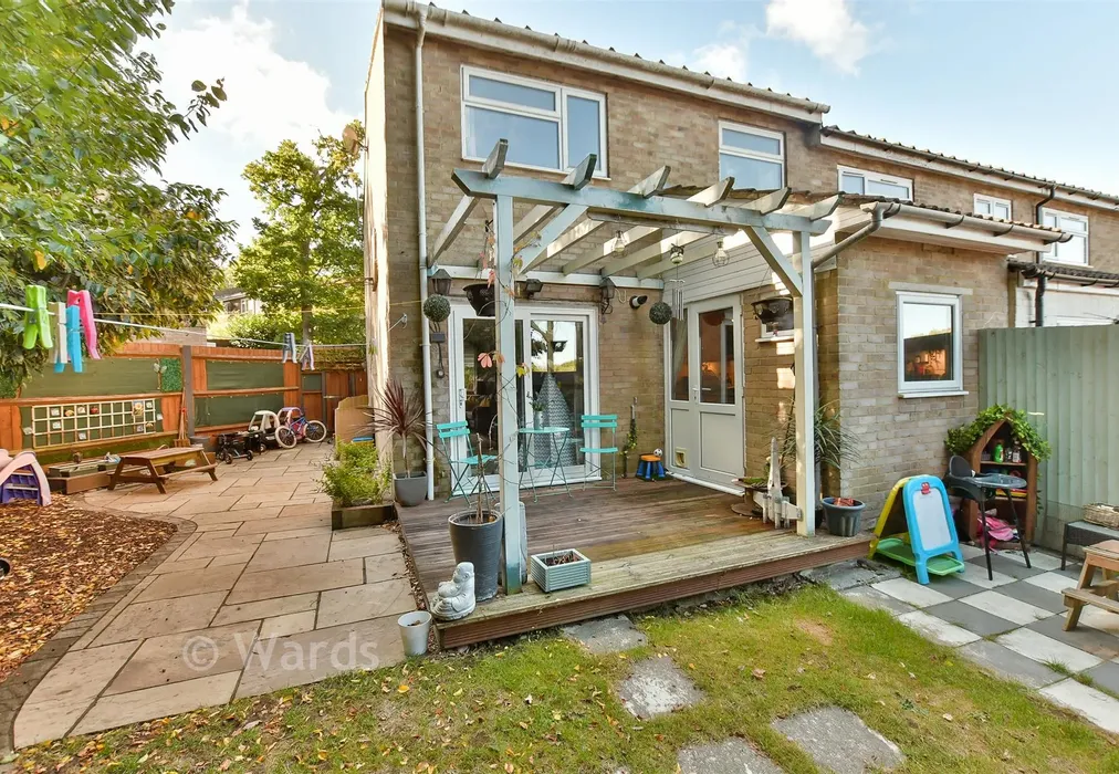 Rear Garden - Conifer Drive, Chatham, Kent - Wards of Kent