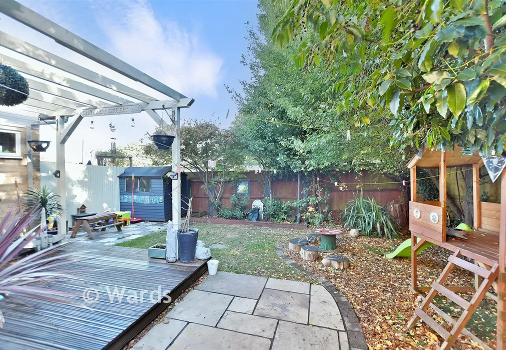 Rear Garden - Conifer Drive, Chatham, Kent - Wards of Kent