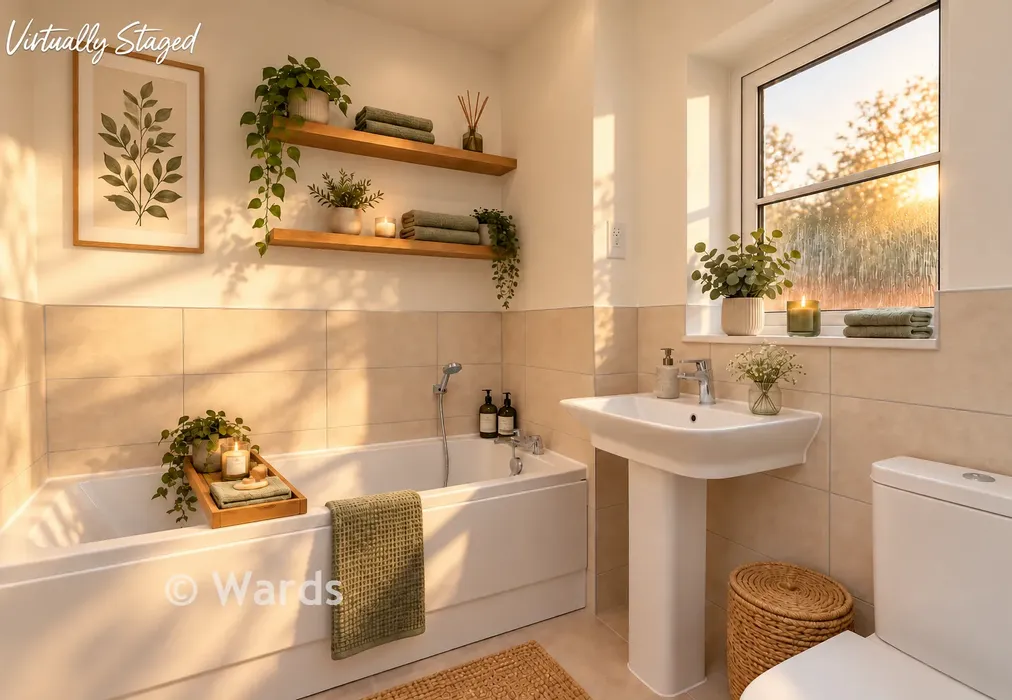 Bathroom - The Elm, Blake Gardens, Scocles Road, Minster-On-Sea, Kent - Wards of Kent