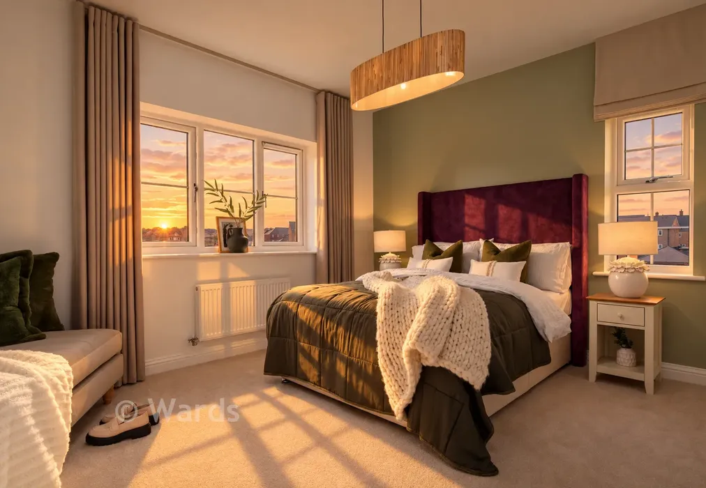 Bedroom 1 - Richmond Park, Whitfield, Kent - Wards of Kent