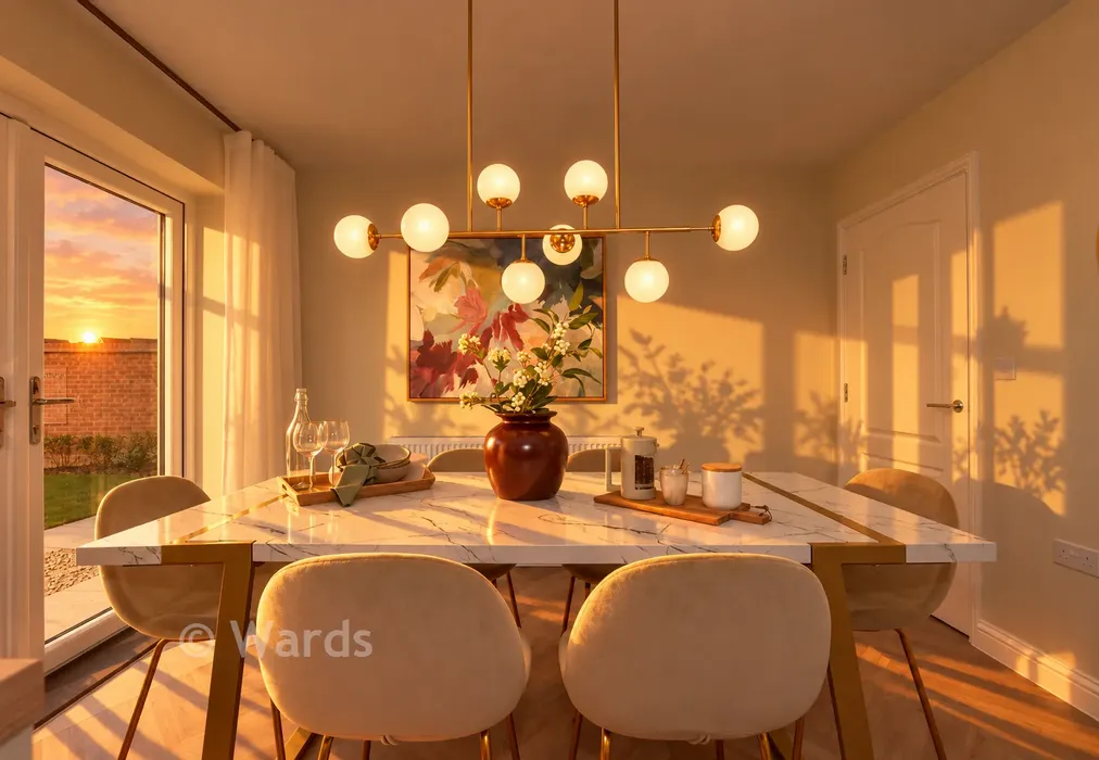 Lifestyle Dining Area - Richmond Park, Whitfield, Kent - Wards of Kent