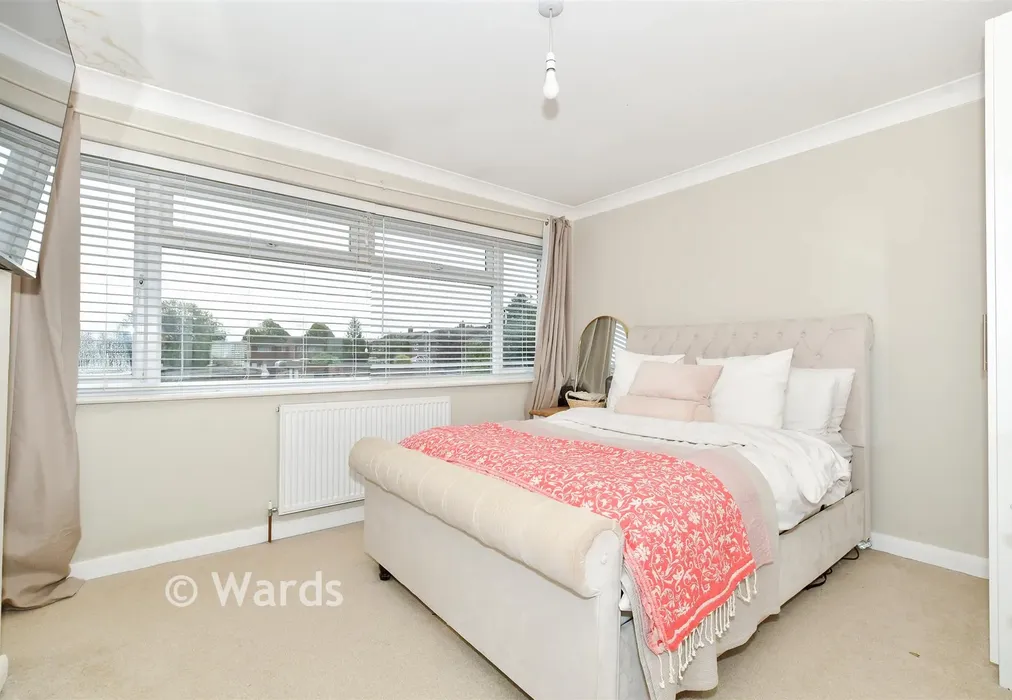 Bedroom 1 - Hildenborough Crescent, Allington, Maidstone, Kent - Wards of Kent