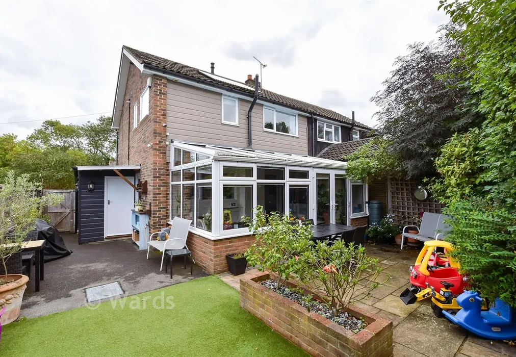 Rear Elevation - Freeman Way, Maidstone, Kent - Wards of Kent