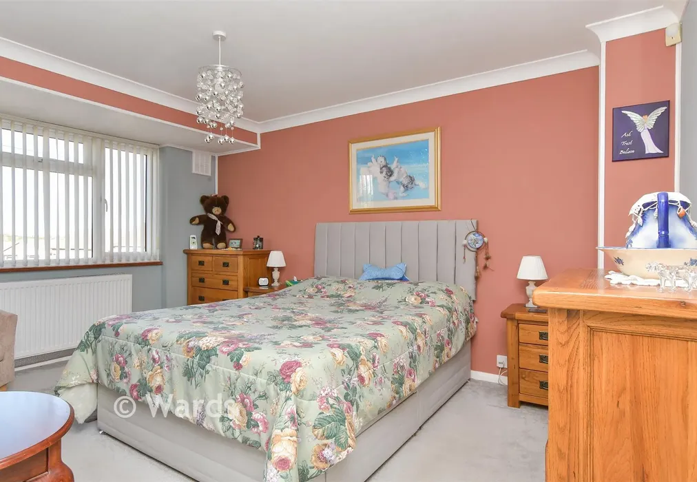 Bedroom 2 - Hilltop Road, Rochester, Kent - Wards of Kent