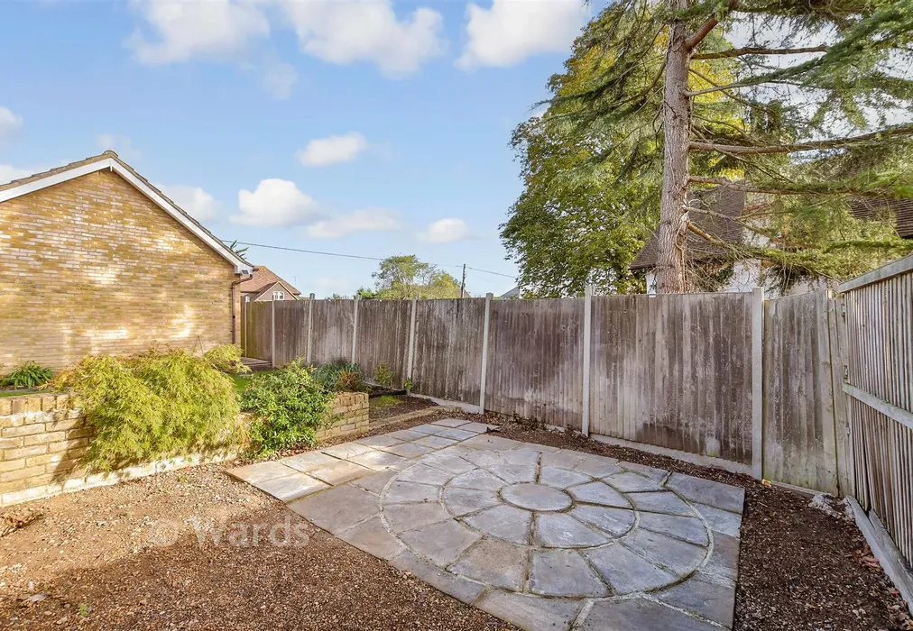 Patio - Blackberry Way, Whitstable, Kent - Wards of Kent