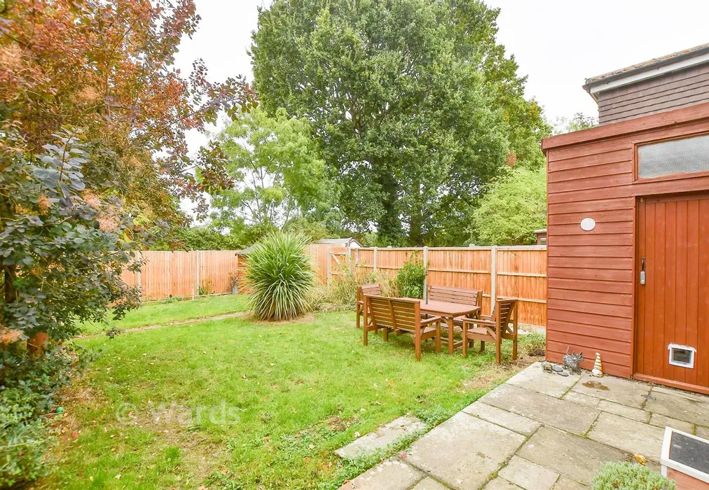 Rear Garden - Cogate Road, Paddock Wood, Tonbridge, Kent - Wards of Kent