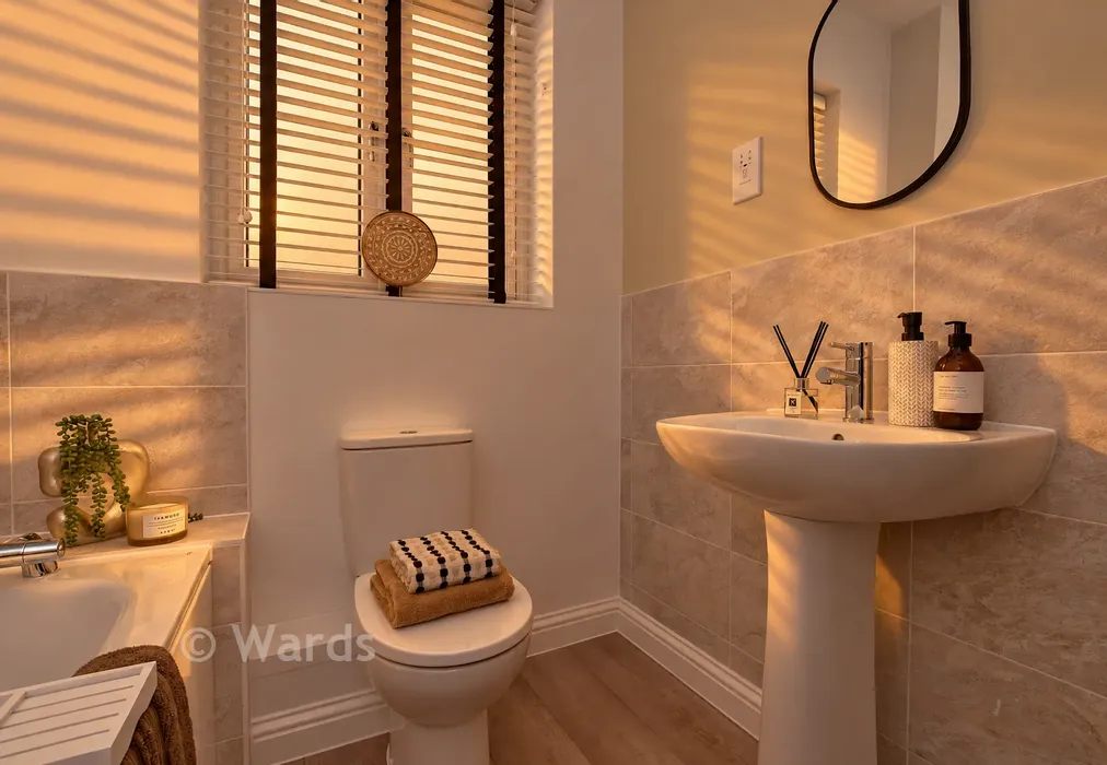 Bathroom - Richmond Park, Whitfield, Kent - Wards of Kent