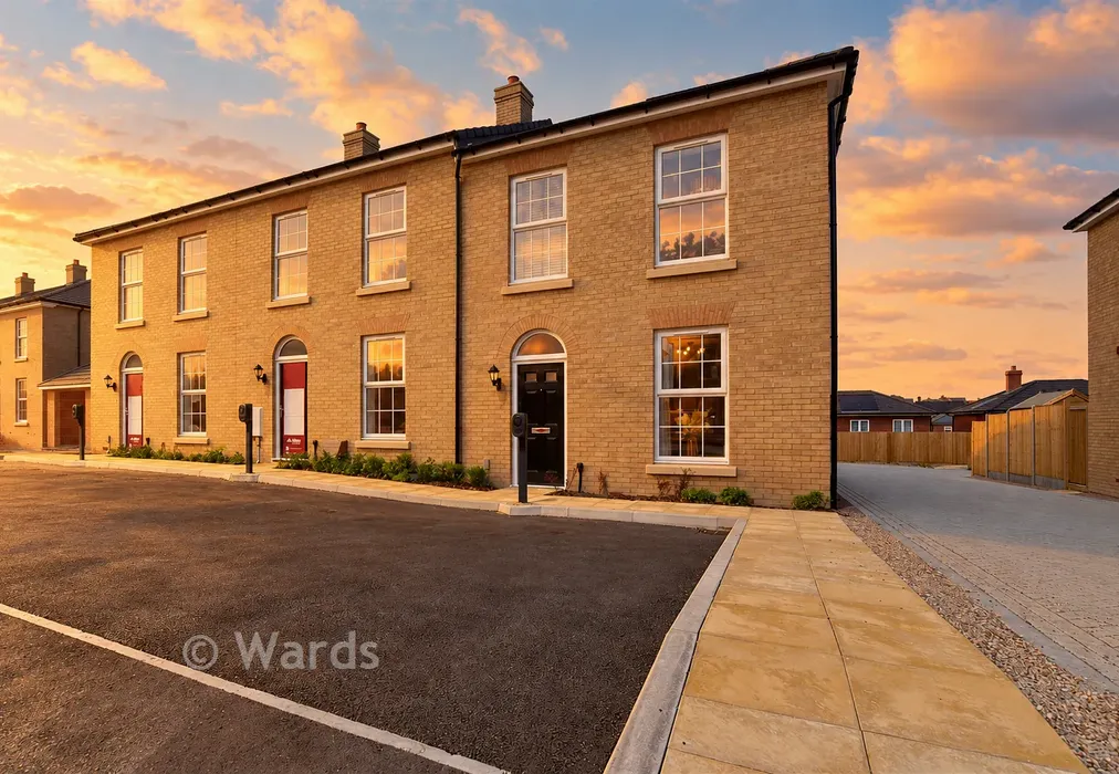 Front Mid Terrace - Richmond Park, Whitfield, Kent - Wards of Kent