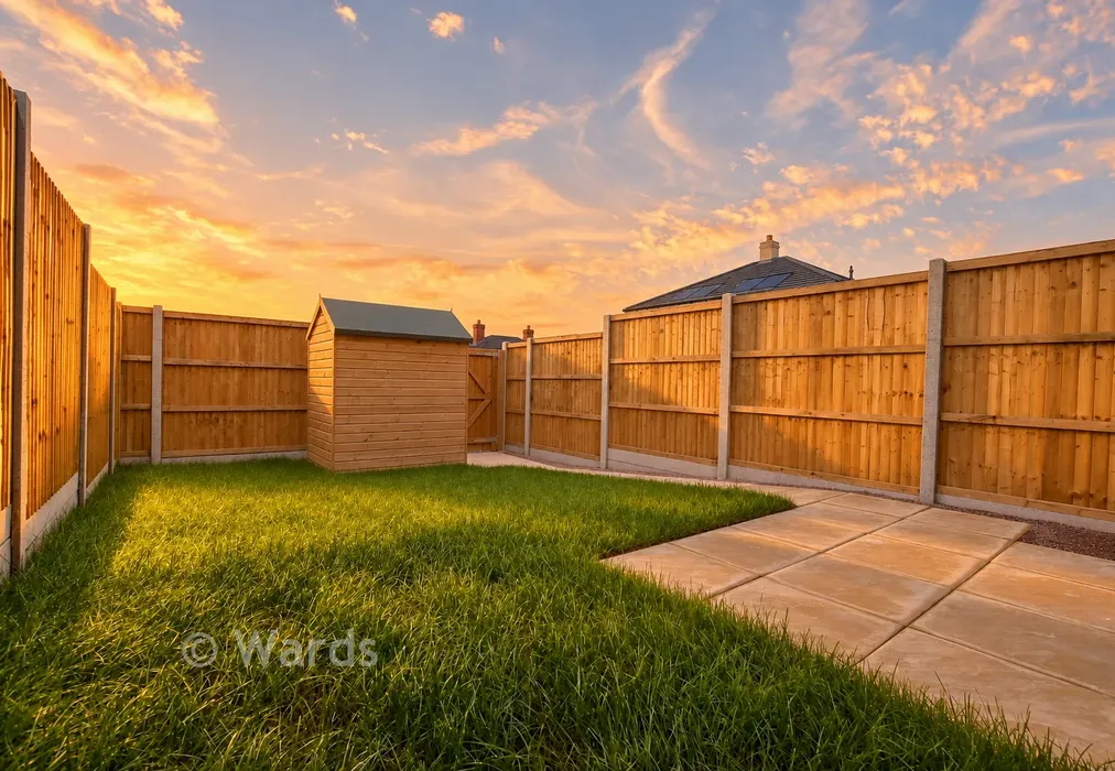 Rear Garden - Richmond Park, Whitfield, Kent - Wards of Kent