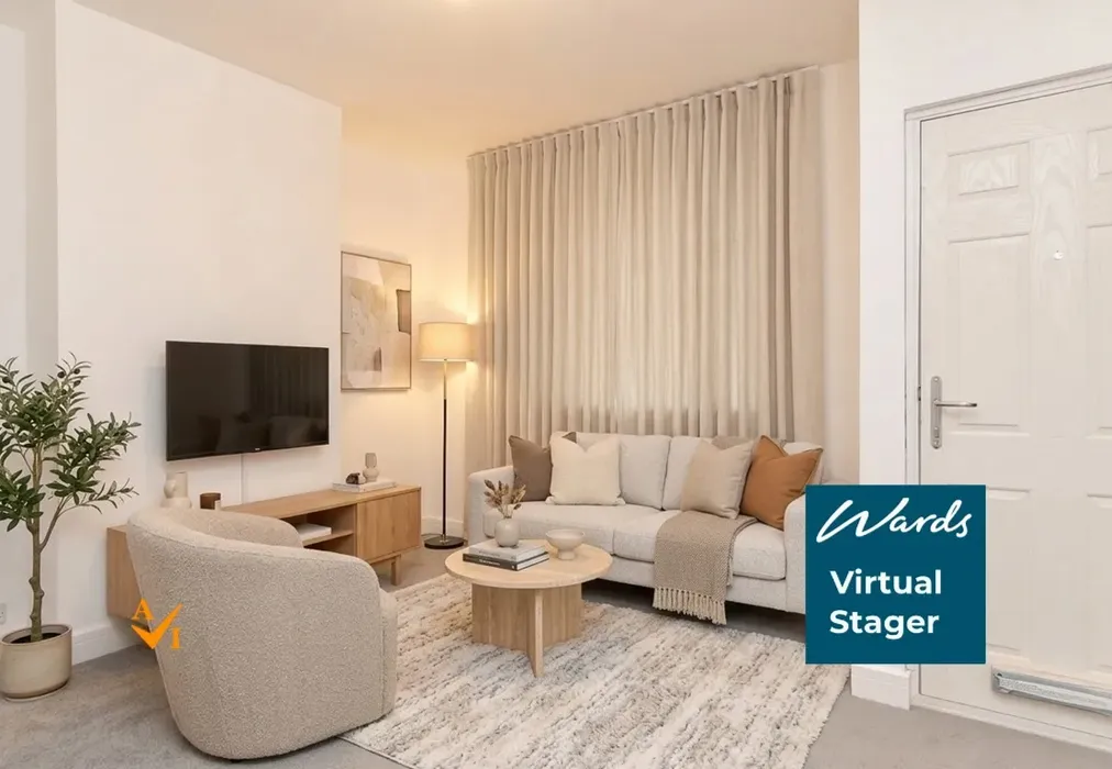 Lounge (Contemporary style) - Lester Road, Chatham, Kent - Wards of Kent