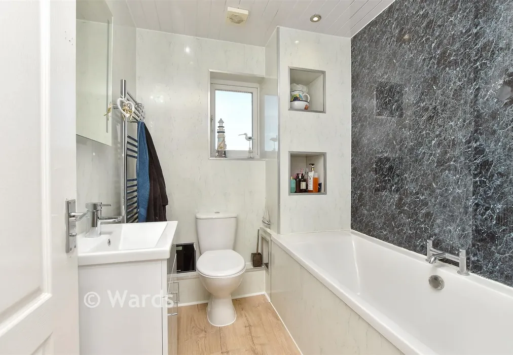 Bathroom - Sea View Gardens, Warden, Sheerness, Kent - Wards of Kent