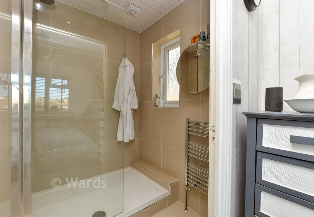 En-suite Shower Room - Sea View Gardens, Warden, Sheerness, Kent - Wards of Kent